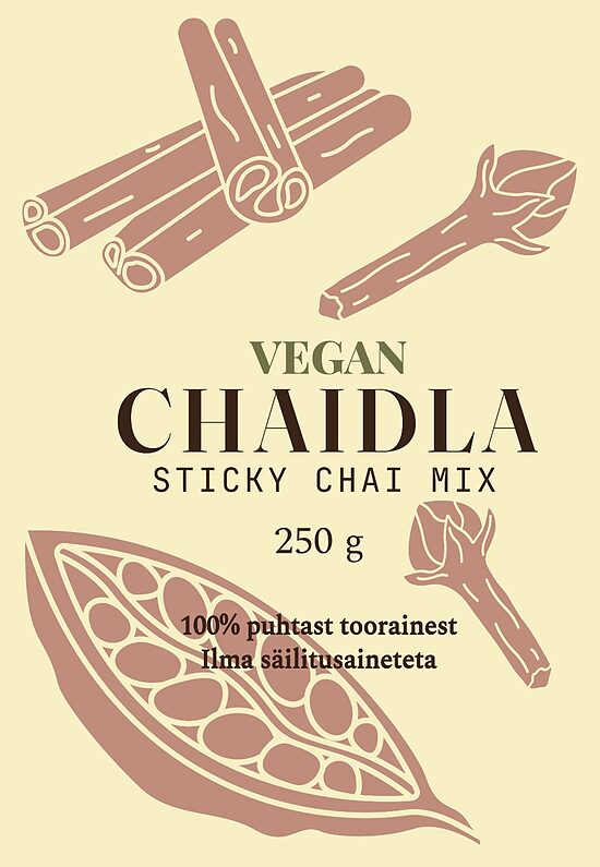 250g Sticky Chai mix VEGAN